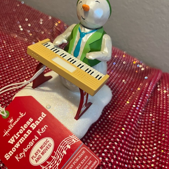 Hallmark 2010 Snowman Band Keyboard Ken Music Movement...